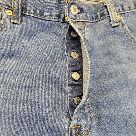 Vintage Levi's 501 Denim Jeans Mens 36x30 Blue Button Fly Single‎ Stitch - Picture 6 of 16